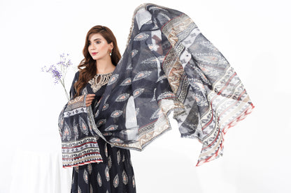 Mahgul Linen Winter Collection by Raniyah MWR6