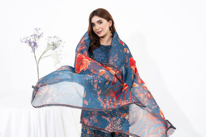 Mahgul Linen Winter Collection by Raniyah MWR5