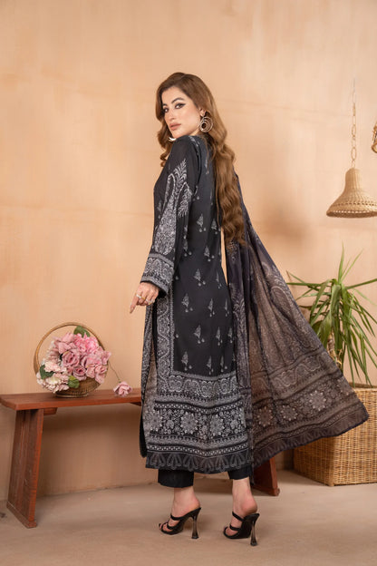 3PC LAWN EMBROIDERED DRESS 06